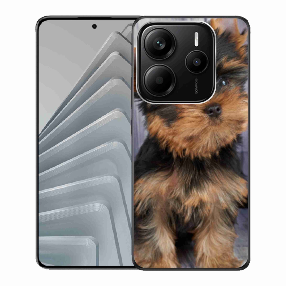 Gelový kryt mmCase na Xiaomi Redmi Note 14 5G - jorkšír 9