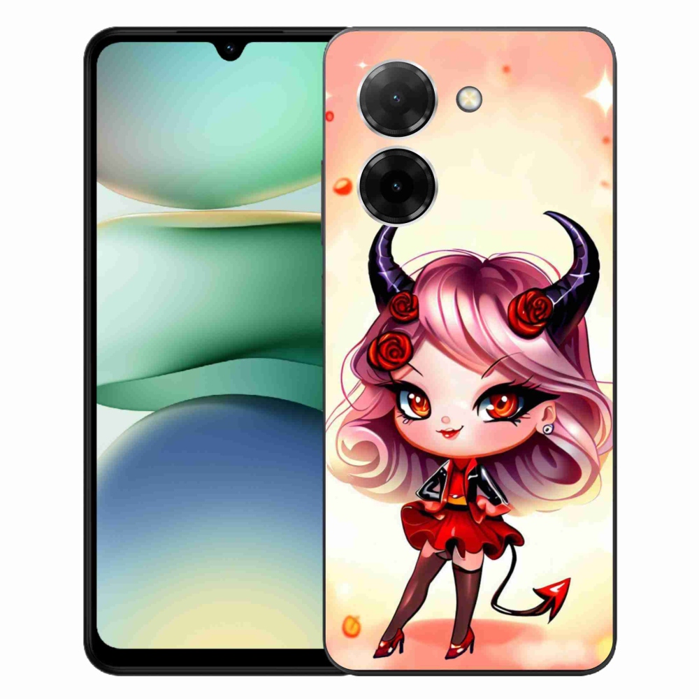 Gelový kryt mmCase na Xiaomi Redmi A5 (171.7x77.8x8.3mm) - kreslená čertice