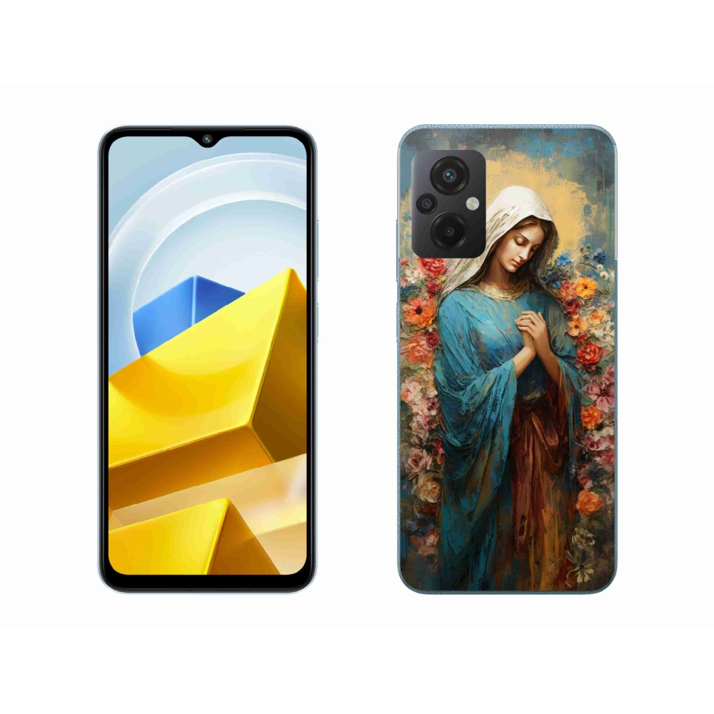Gelový kryt mmCase na Xiaomi Poco M5 4G - svatá žena