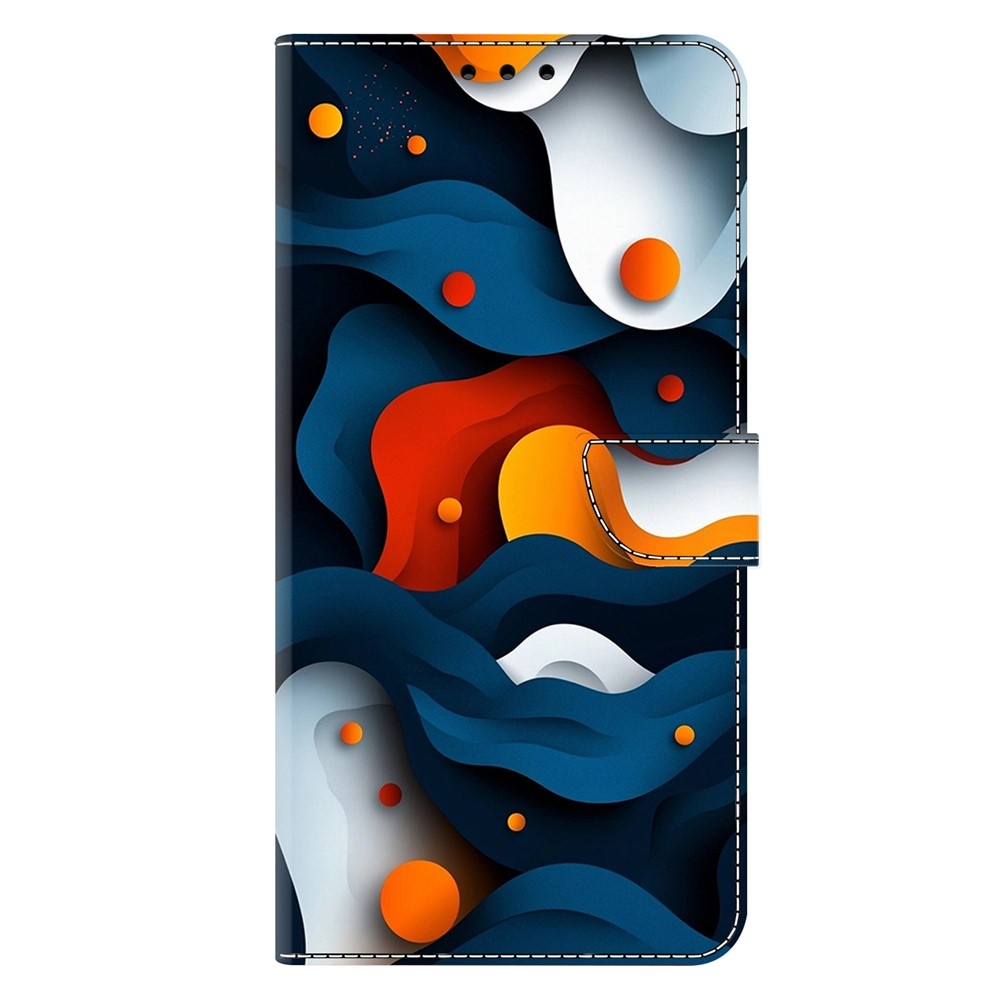 Firmly knížkové pouzdro na Samsung Galaxy A17 5G/A26 5G - abstraktní vzor