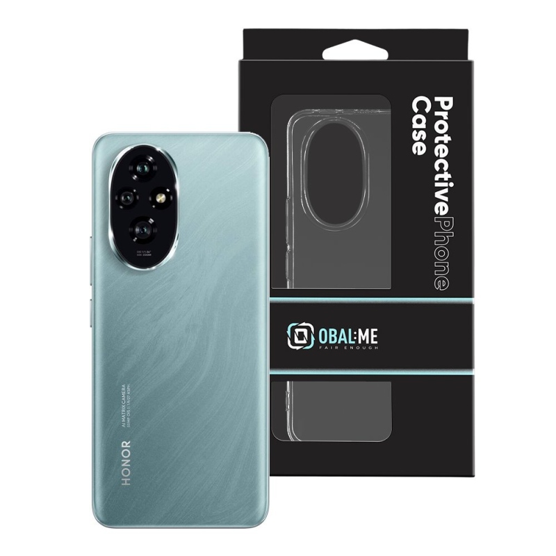 OBAL:ME TPU Kryt pro Honor 200 Transparent