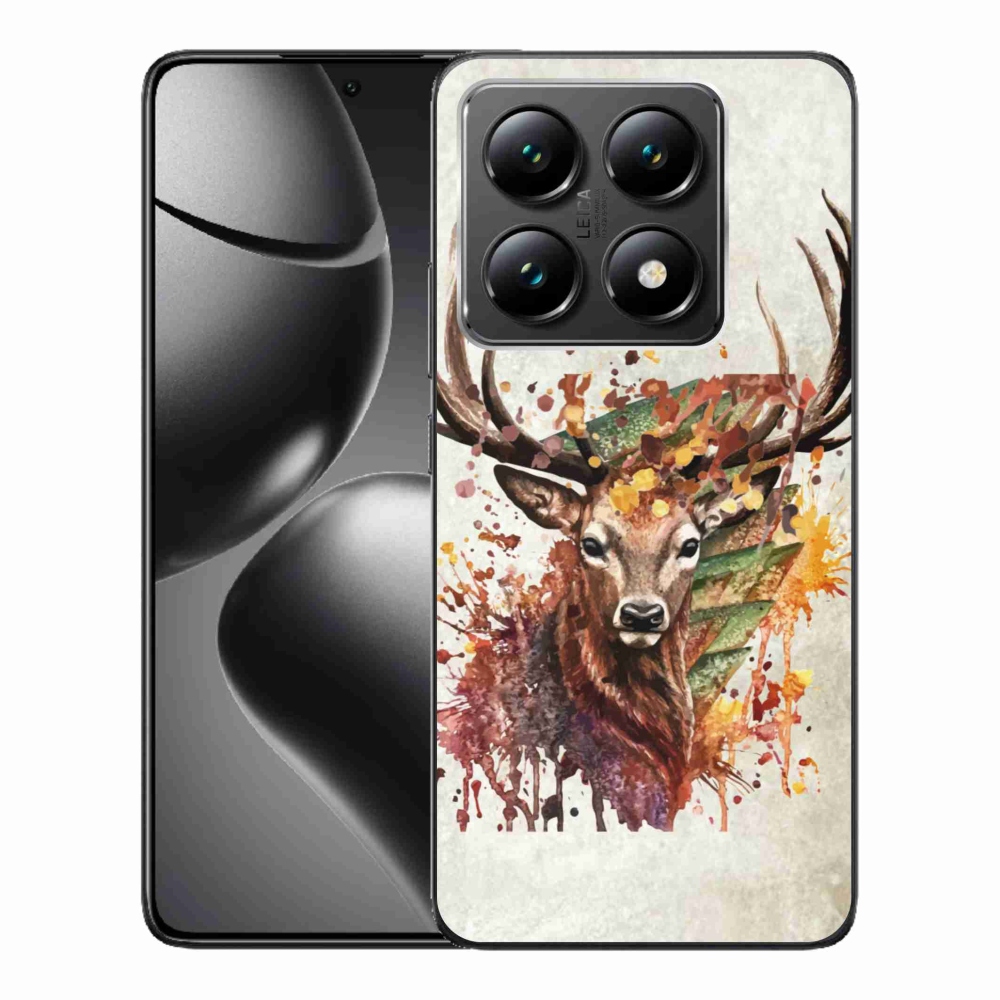 Gelový obal mmCase na Xiaomi 14T - jelen 1