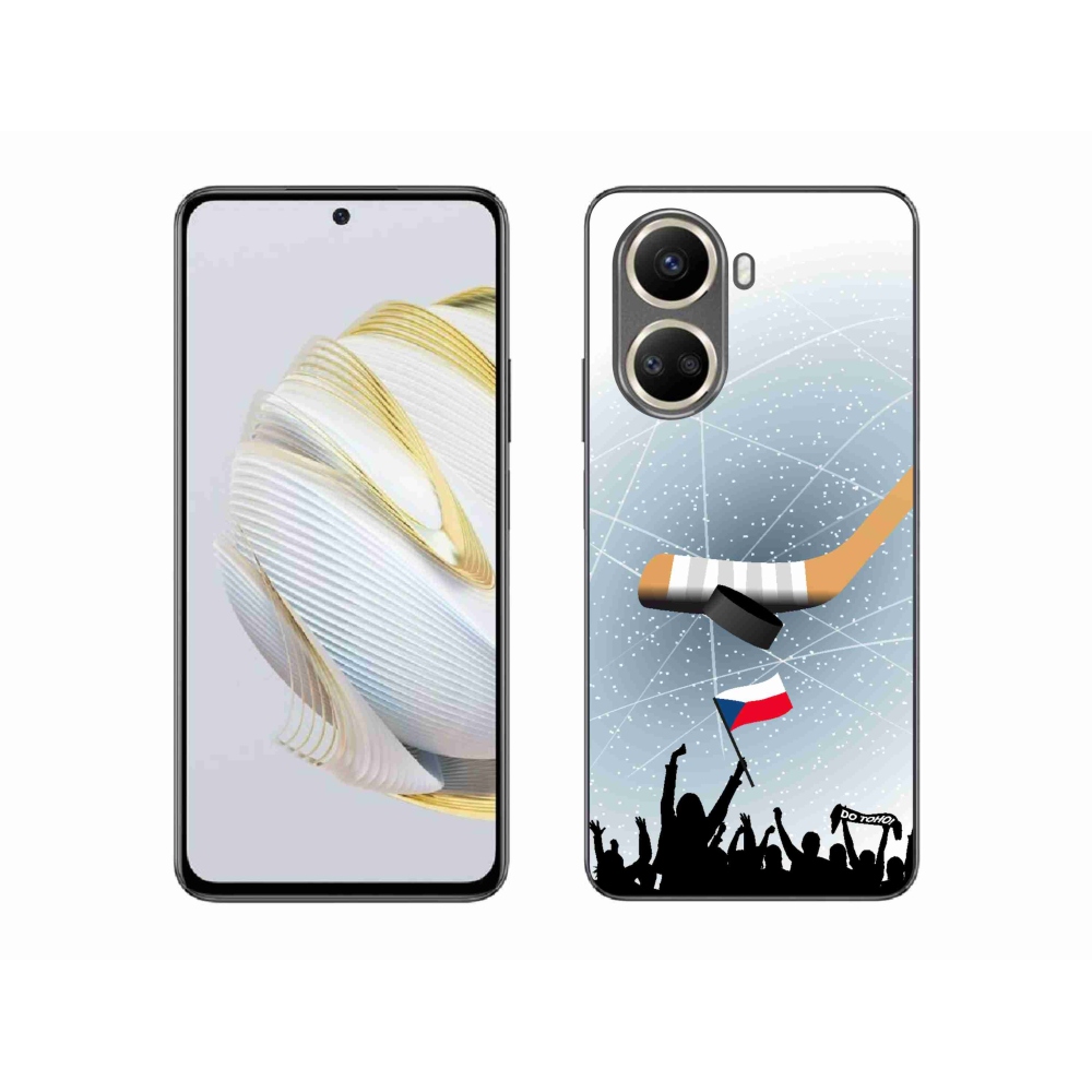 Gelový kryt mmCase na Huawei Nova 10 SE - fanoušci hokeje