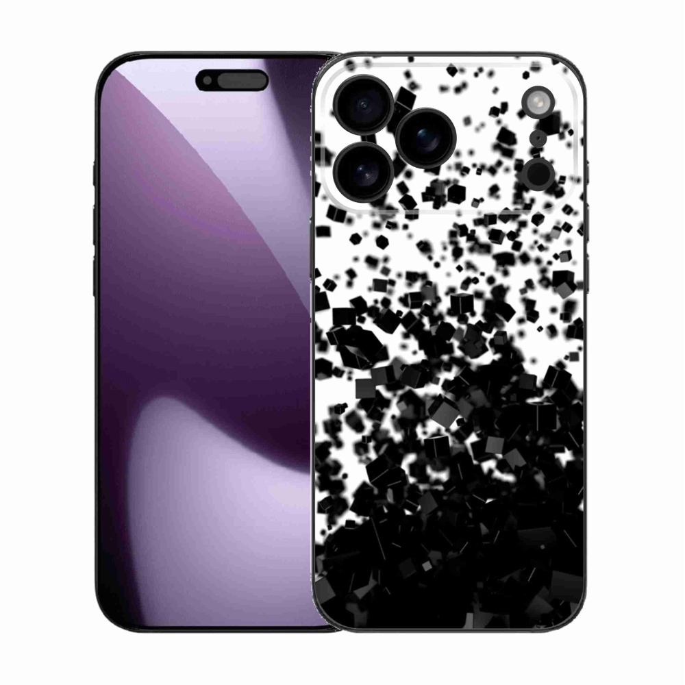 Gelový kryt mmCase na iPhone 17 Pro Max - abstraktní vzor 1