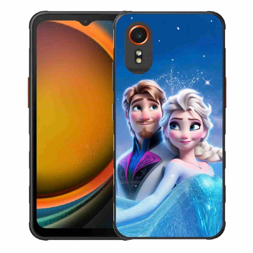 Gelový kryt mmCase na Samsung Galaxy Xcover 7 - ledové království 1