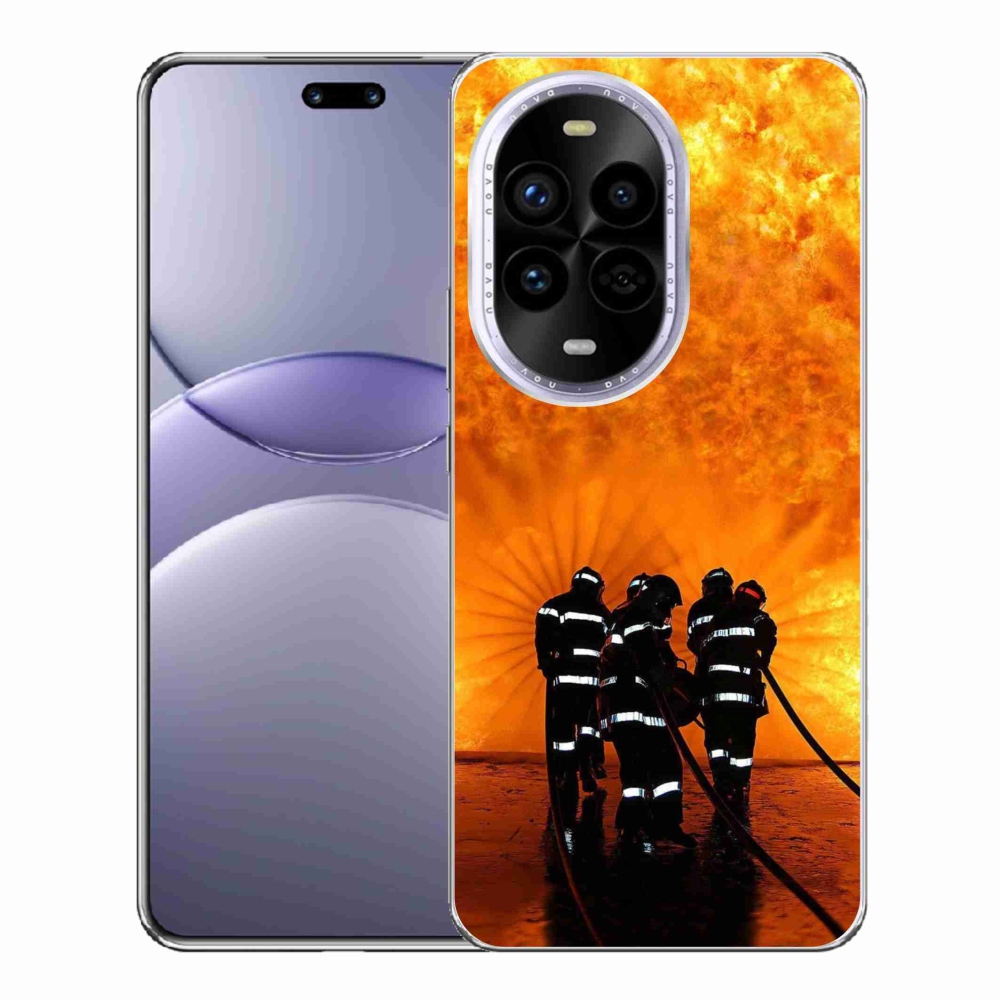 Gelový kryt mmCase na Huawei Nova 13 Pro 5G - požár