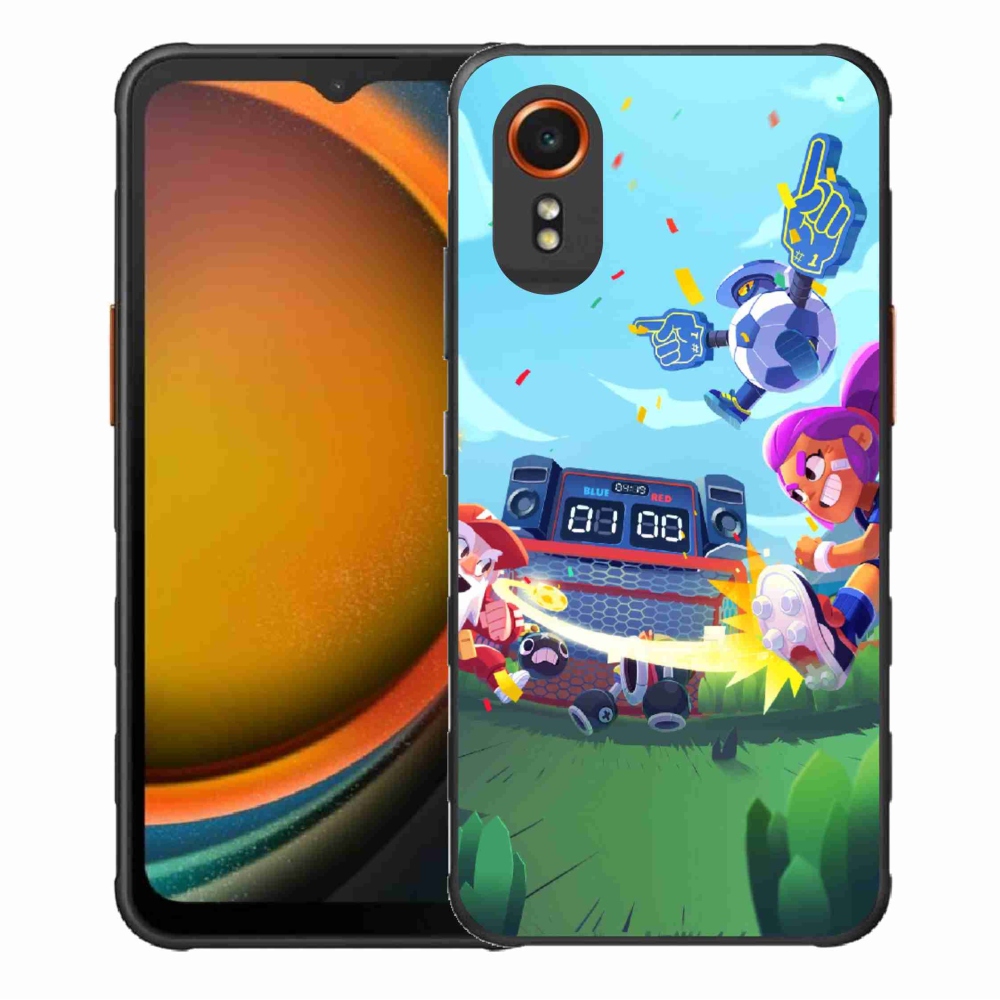 Gelový kryt mmCase na Samsung Galaxy Xcover 7 - brawl stars 1