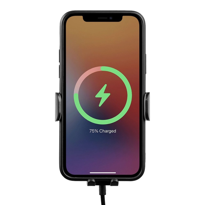OBAL:ME GravCharger Bezdrátový Nabíjecí Držák do Auta 15W Black