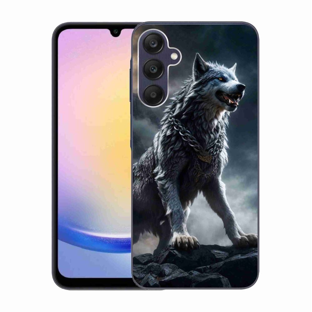 Gelový kryt mmCase na Samsung Galaxy A25 5G - vlk 1