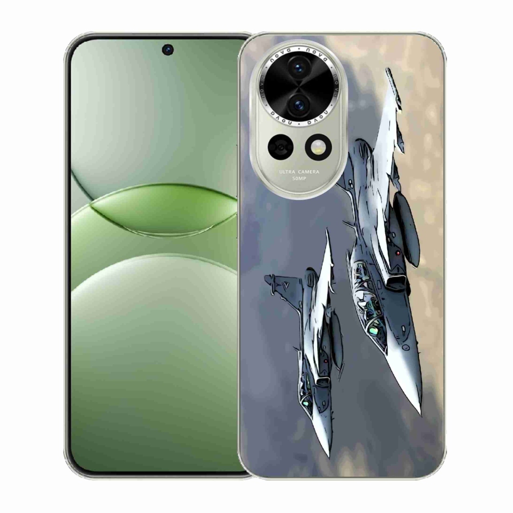 Gelový kryt mmCase na Huawei Nova 13 5G - stíhačky