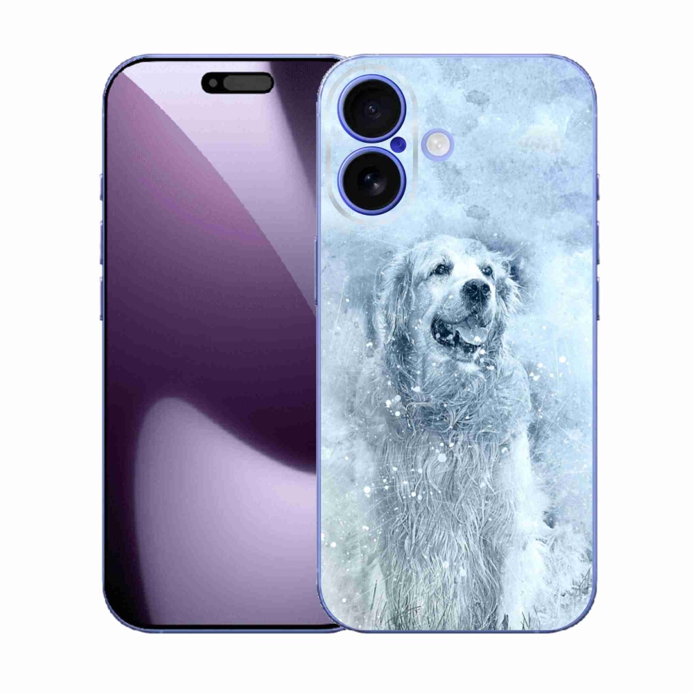Gelový kryt mmCase na iPhone 17 - retrívr