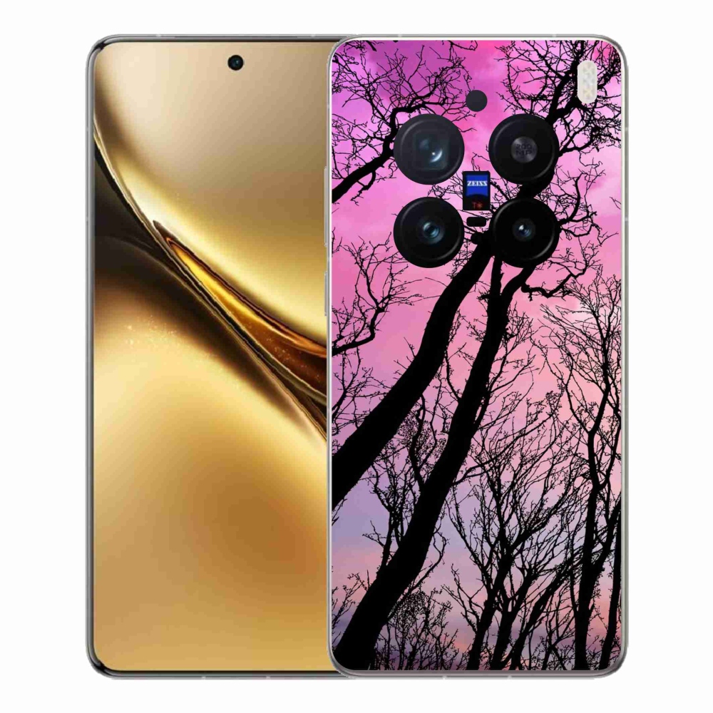 Gelový kryt mmCase na Vivo X200 Pro 5G - opadané stromy