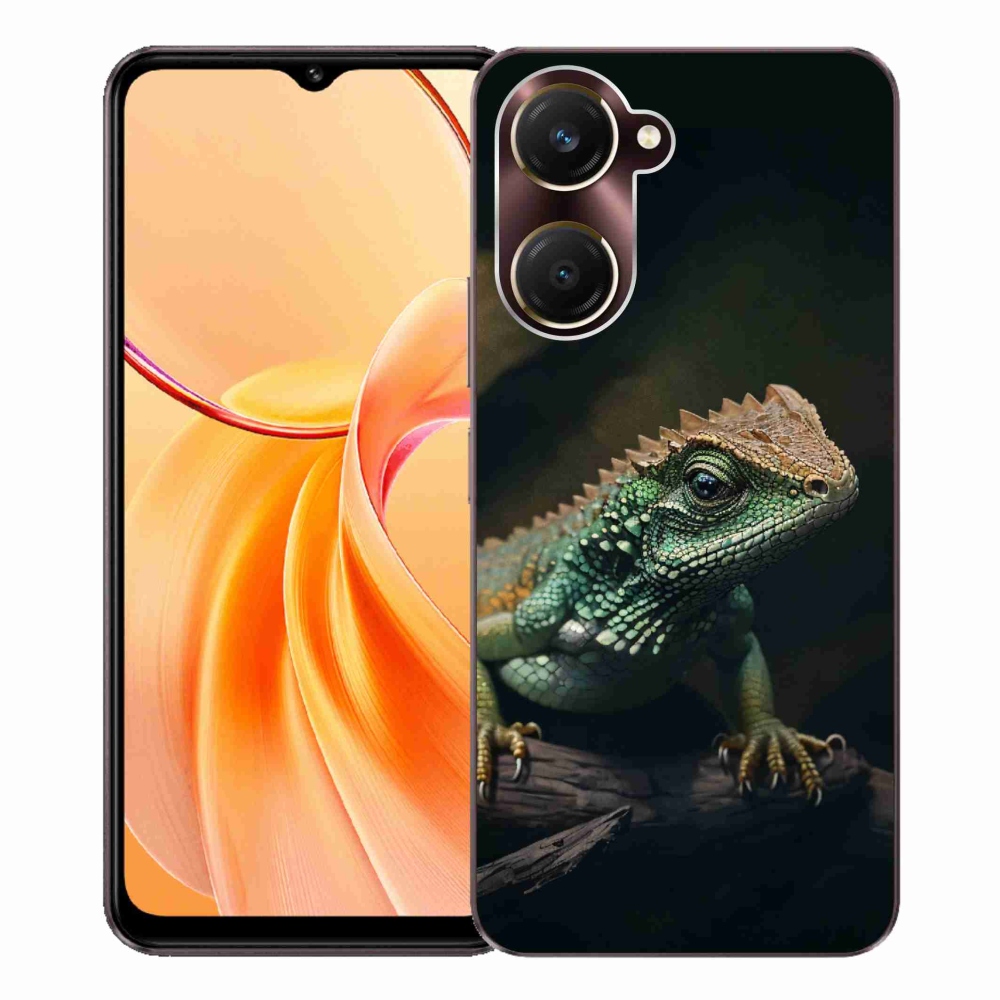 Gelový kryt mmCase na Vivo Y28s 5G - ještěr