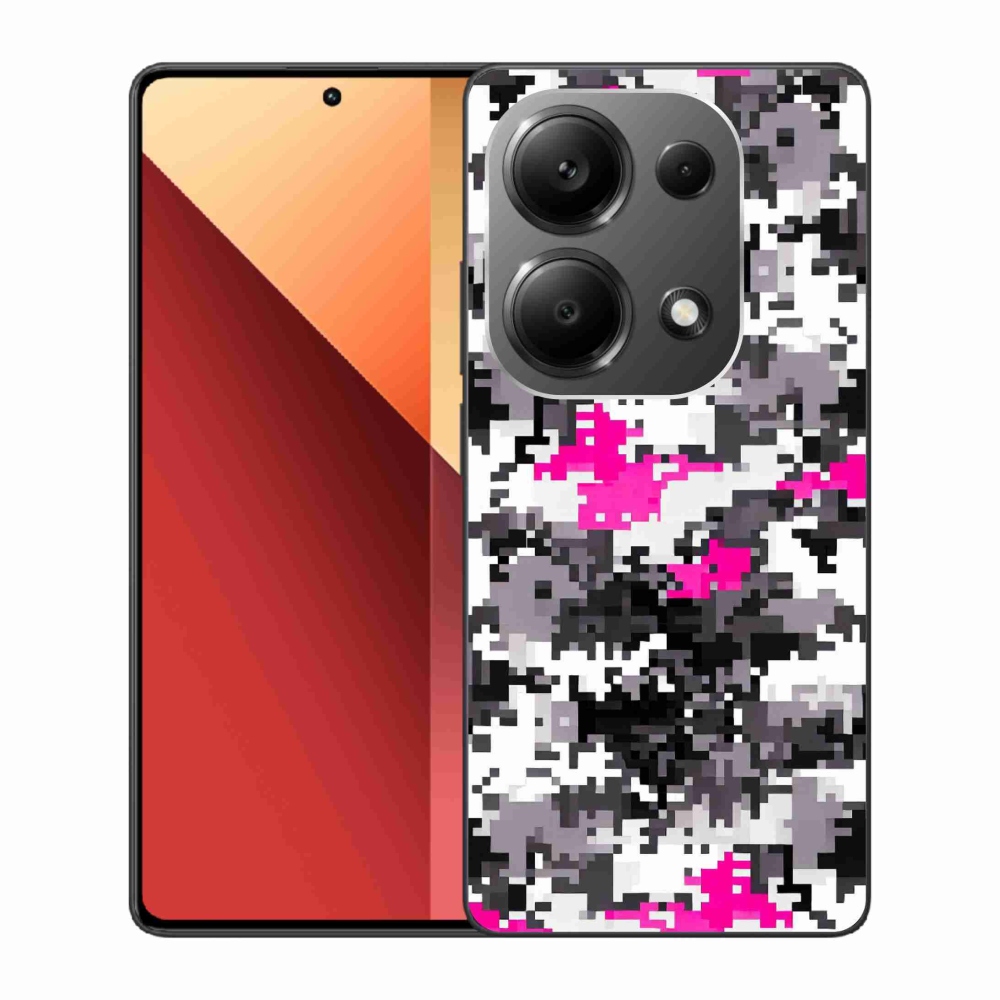 Gelový kryt mmCase na Xiaomi Redmi Note 13 Pro 4G/Poco M6 Pro - maskáčový vzor 4