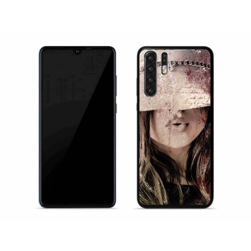 Gelový kryt mmCase na mobil Huawei P30 Pro - dívka