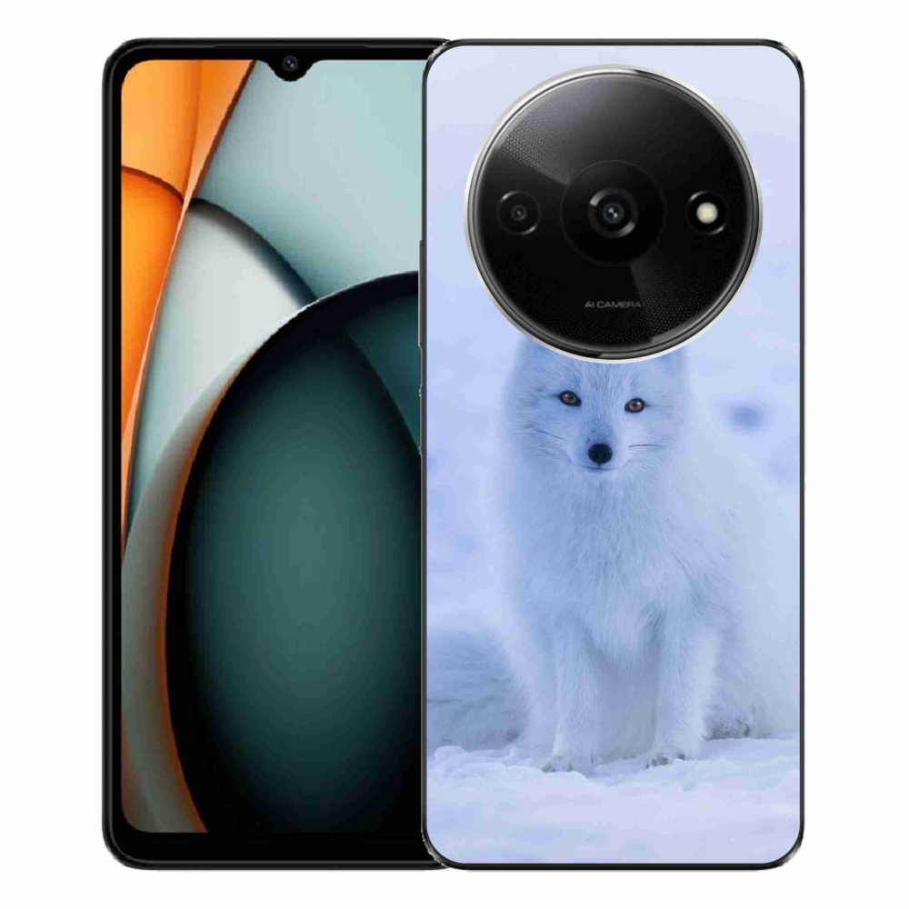 Gelový kryt mmCase na Xiaomi Redmi A3 - polární liška