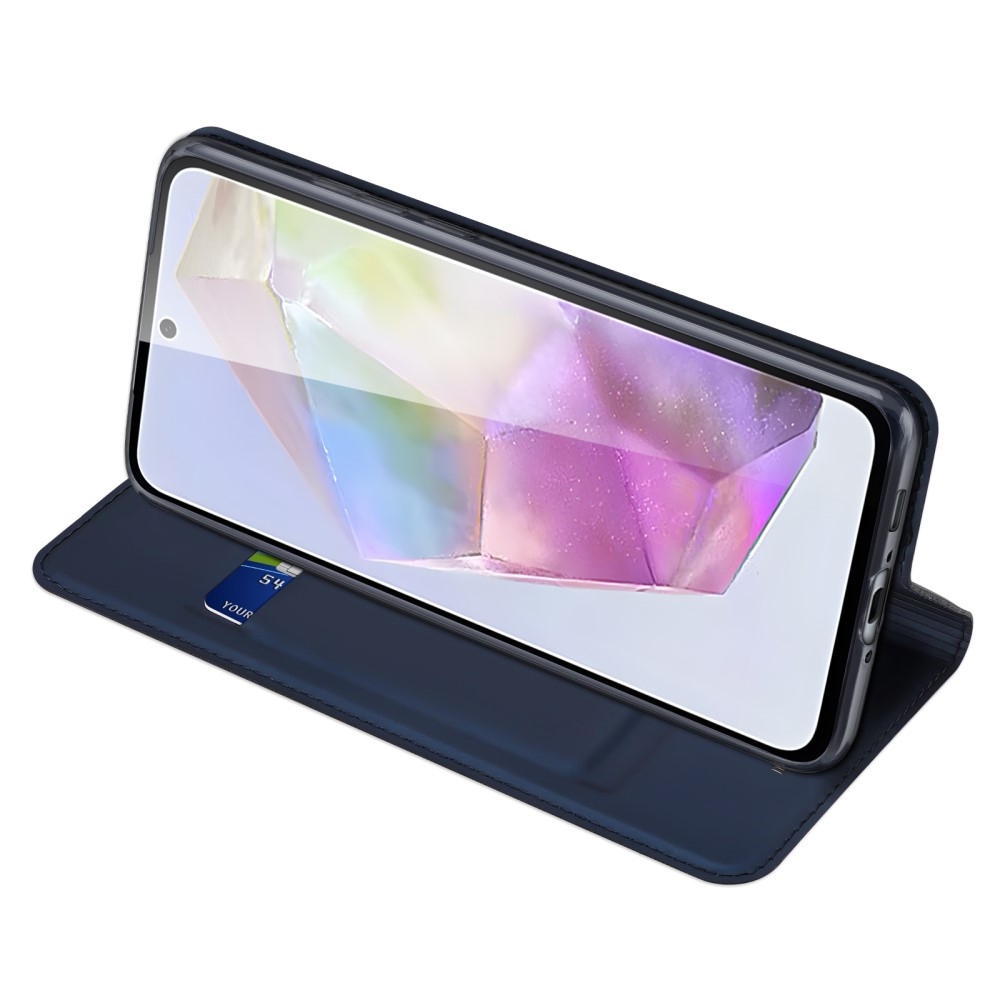DUX knížkové pouzdro na Samsung Galaxy A36 5G/A56 5G - tmavěmodré