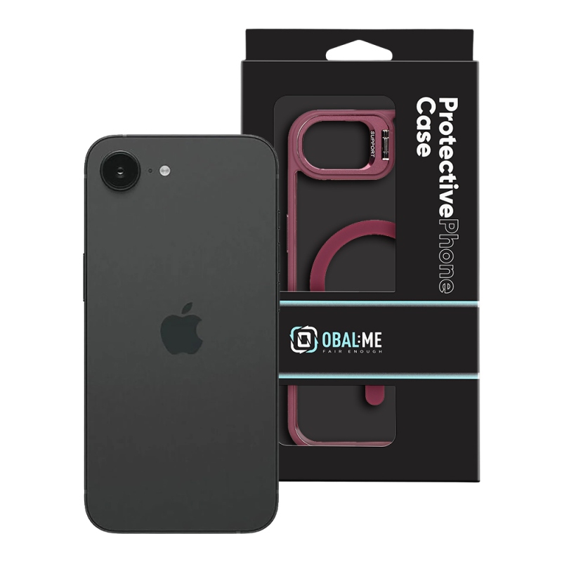 OBAL:ME MagNetix Versa Kryt pro Apple iPhone 16e/17e Wine Red
