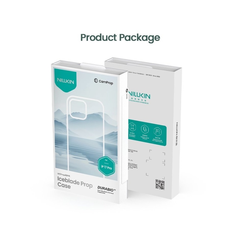Nillkin Iceblade Prop Magnetic Kryt pro Apple iPhone 17 Pro Dark Night Black