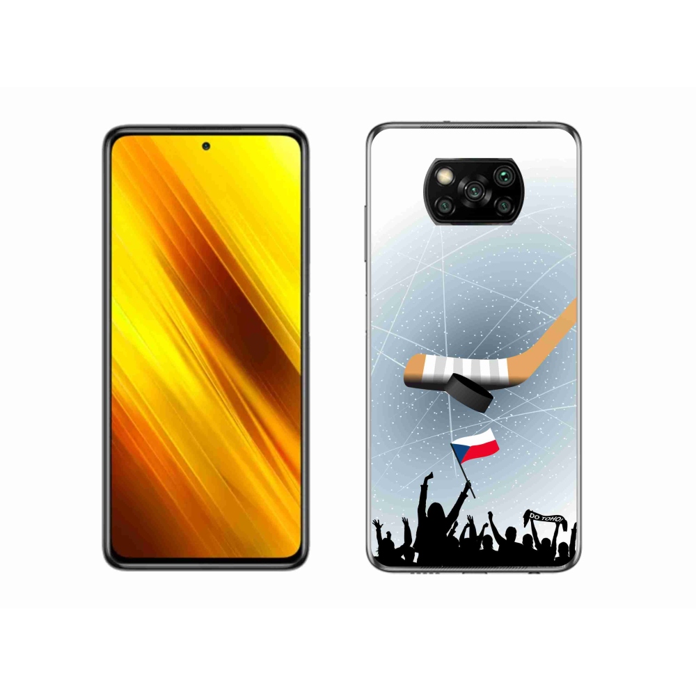Gelový kryt mmCase na Xiaomi Poco X3 Pro - fanoušci hokeje
