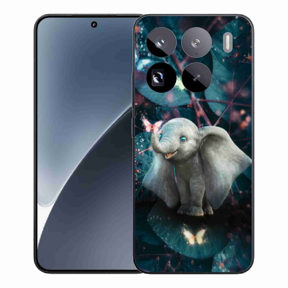 Gelový kryt mmCase na Xiaomi 15 Pro - roztomilý slon