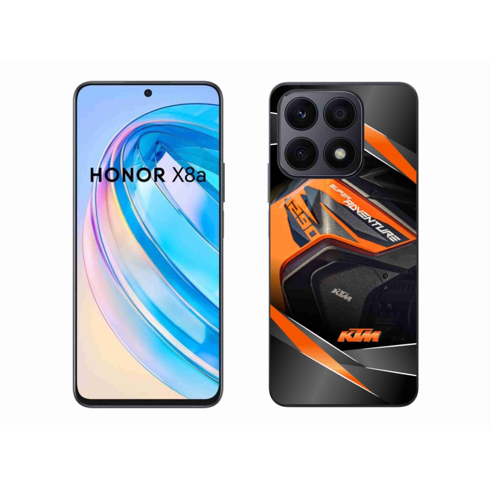 Gelový kryt mmCase na Honor X8a - motorka ktm