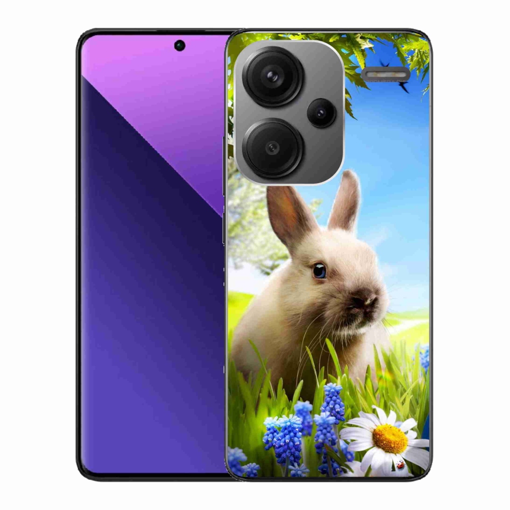 Gelový kryt mmCase na Xiaomi Redmi Note 13 Pro+ 5G - zajíček