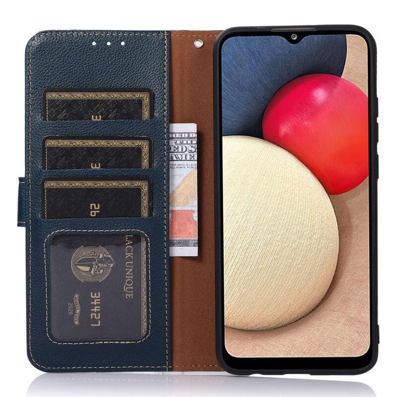 KHAZ knížkové pouzdro na Nokia C22 - modré