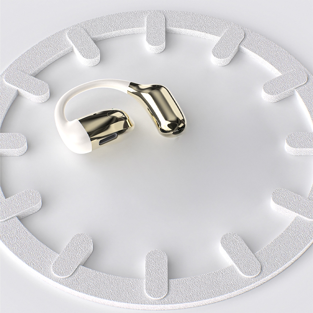 Bluetooth headset Dudao U4A OWS 5.3 na obě uši – zlatá