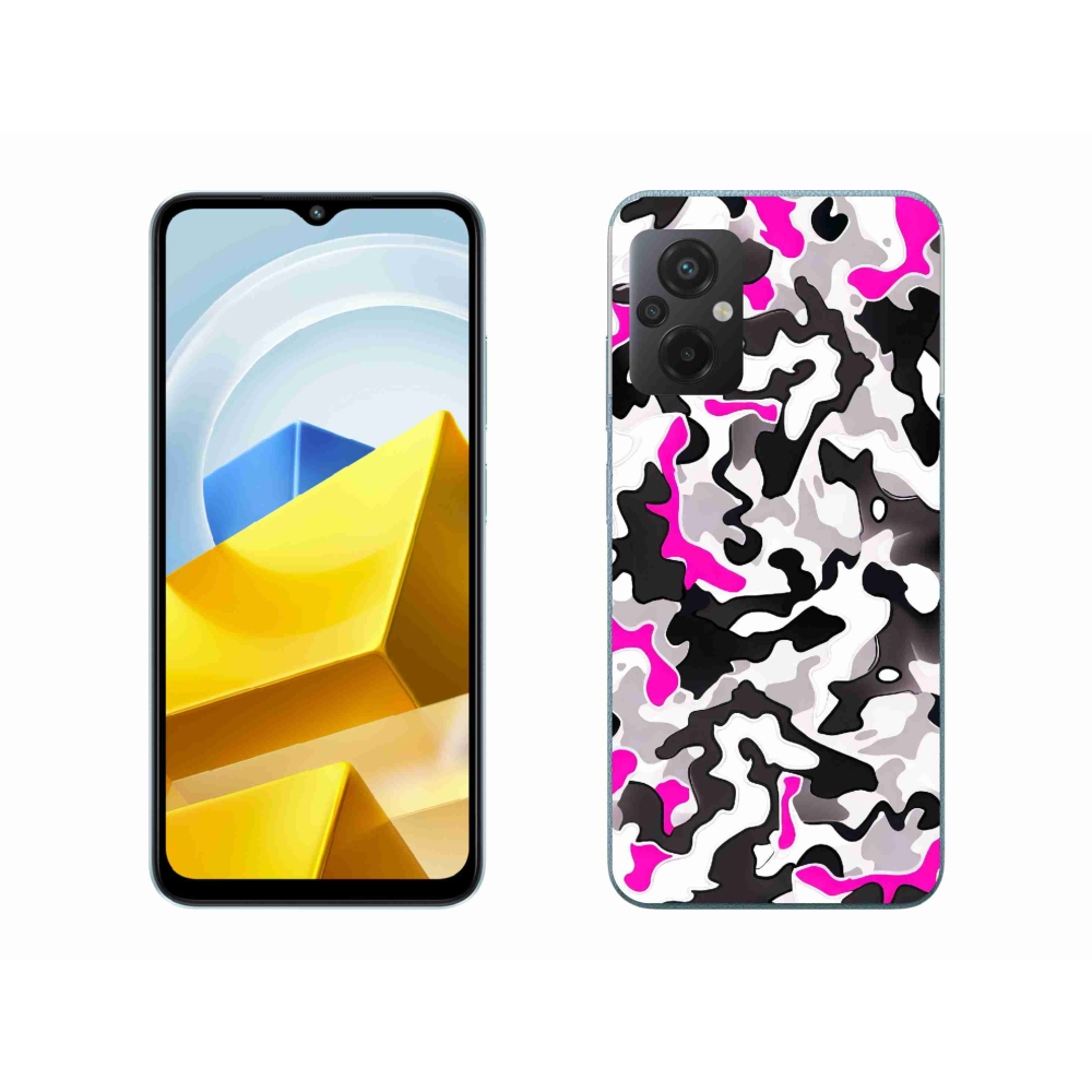 Gelový kryt mmCase na Xiaomi Poco M5 4G - maskáčový vzor 5