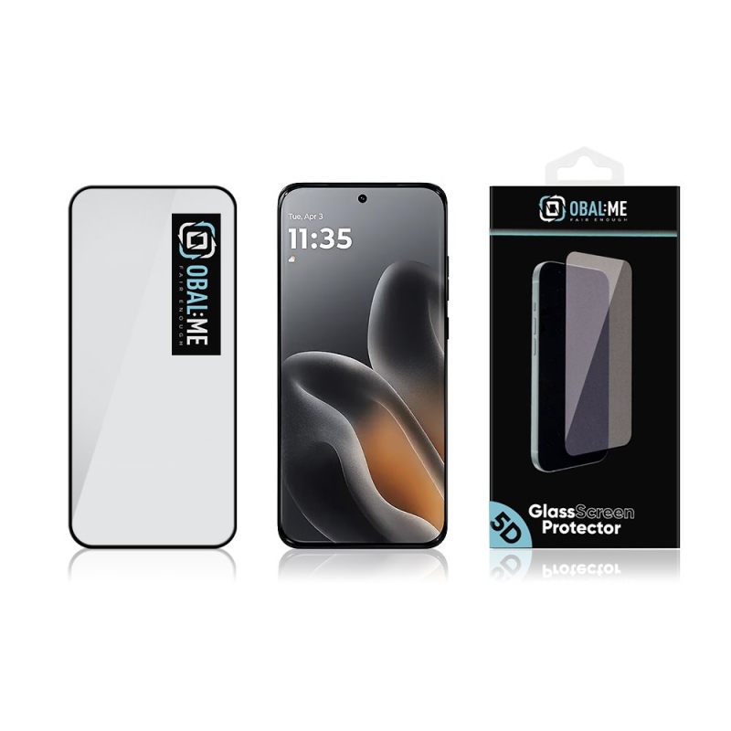 OBAL:ME 5D Tvrzené Sklo pro Motorola Edge 70 Fusion Black