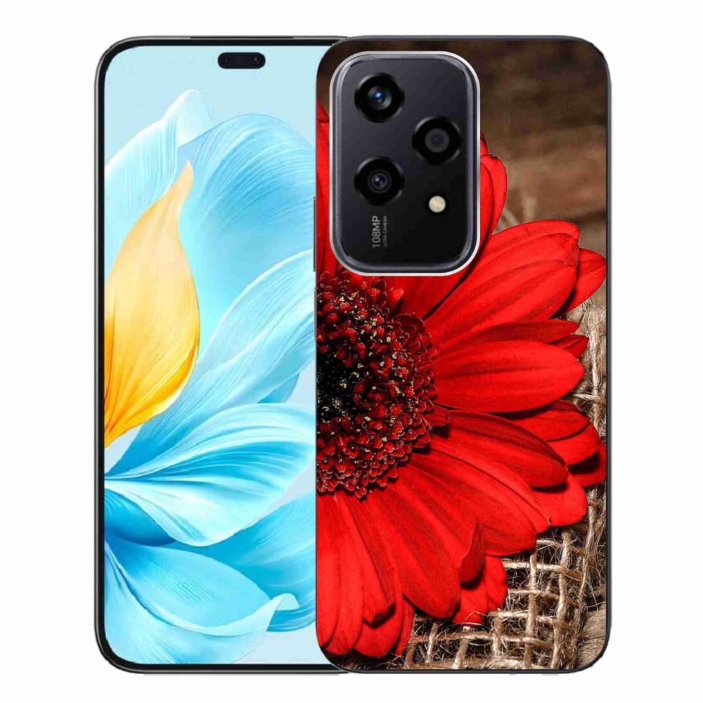 Gelový kryt mmCase na Honor 200 Lite 5G - gerbera
