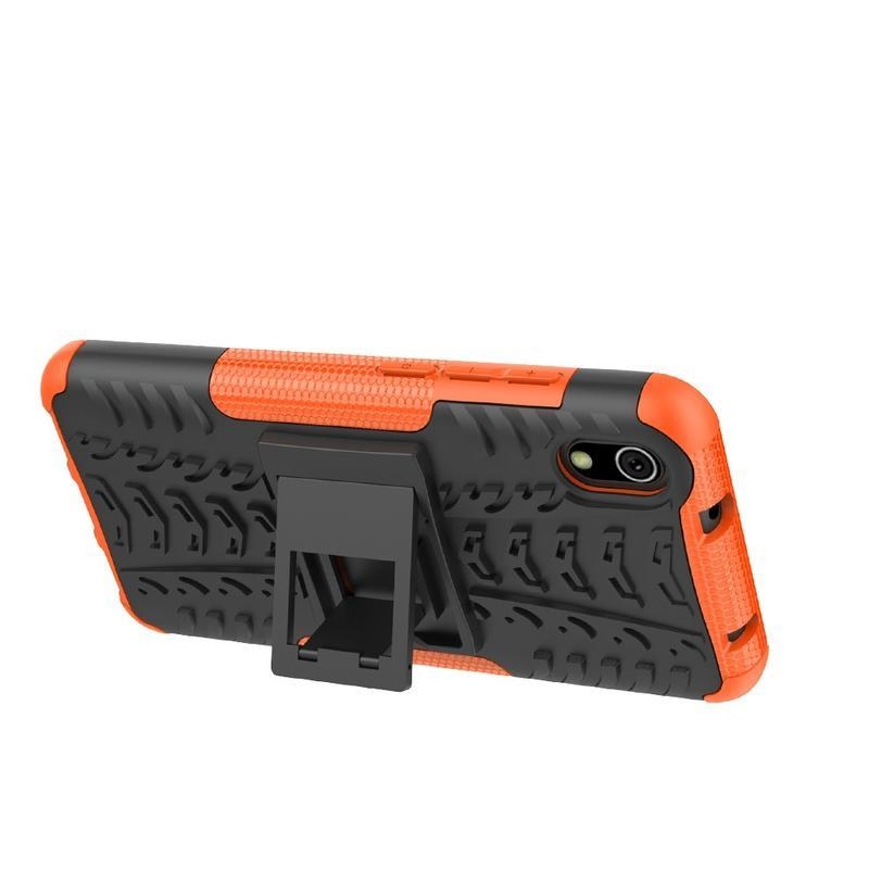 Kick hybridní obal na mobil Xiaomi Redmi 7A - oranžový