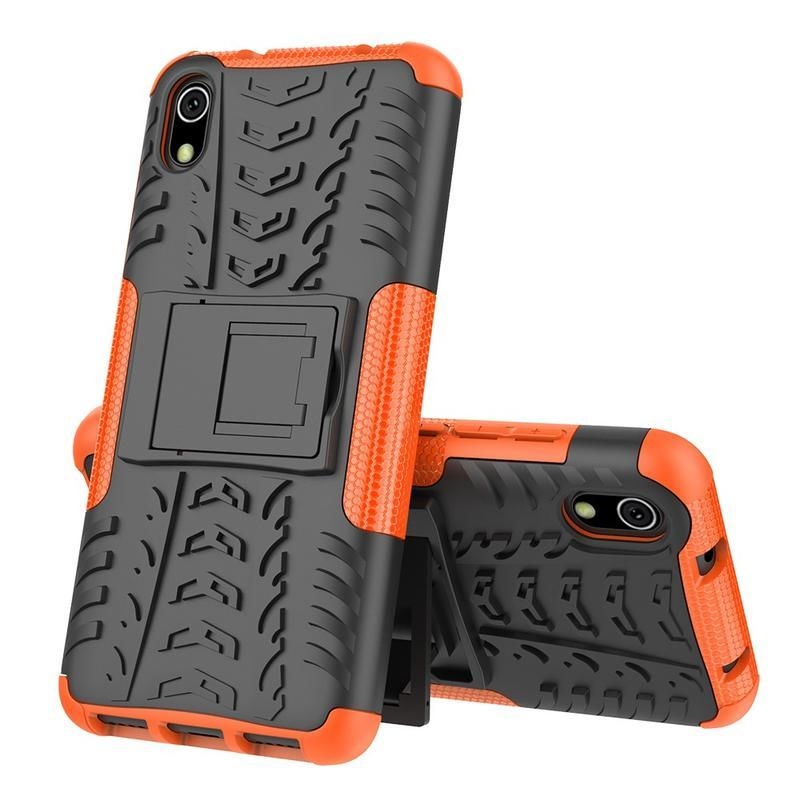Kick hybridní obal na mobil Xiaomi Redmi 7A - oranžový