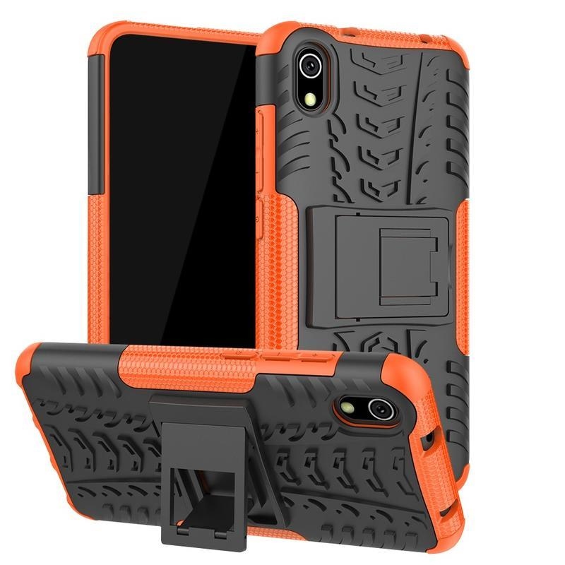 Kick hybridní obal na mobil Xiaomi Redmi 7A - oranžový