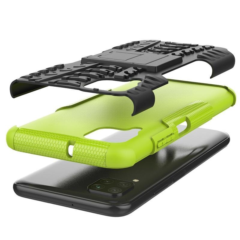 Kick odolný hybridní kryt na mobil Huawei P40 Lite - zelený