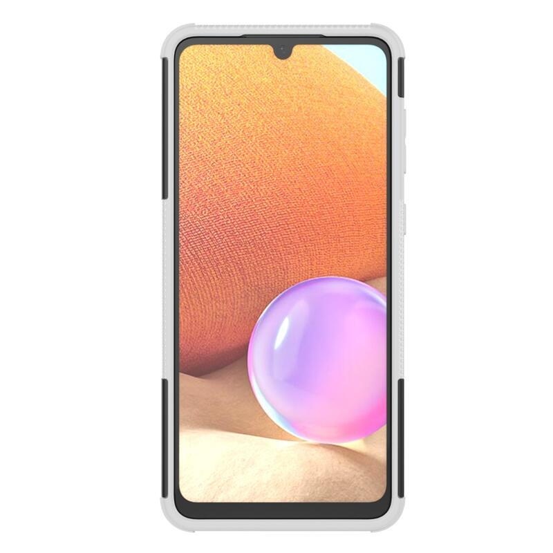 Kick odolný hybridní kryt na mobil Samsung Galaxy A33 5G - bílý