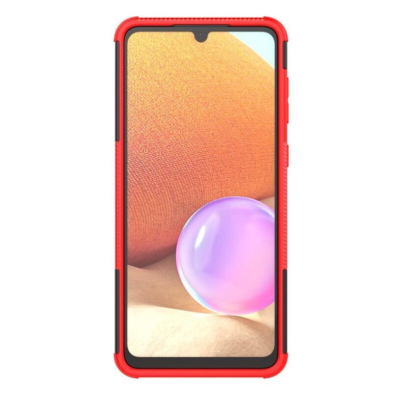 Kick odolný hybridní kryt na mobil Samsung Galaxy A33 5G - červený