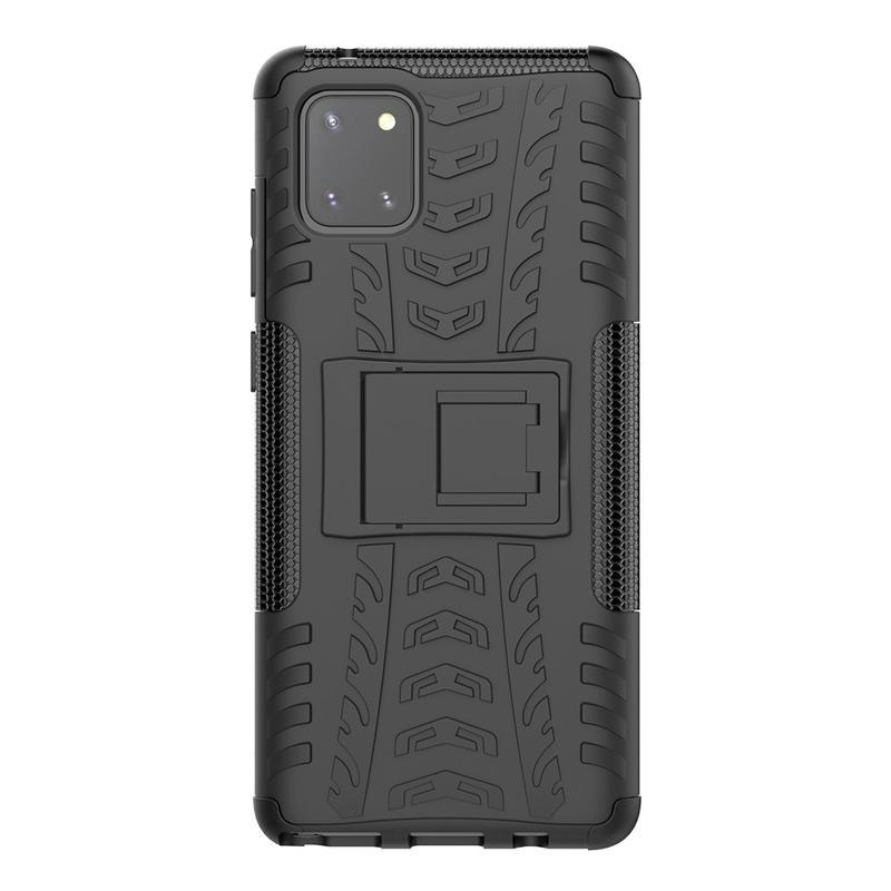 Kick odolný hybridní kryt na mobil Samsung Galaxy Note 10 Lite - černý