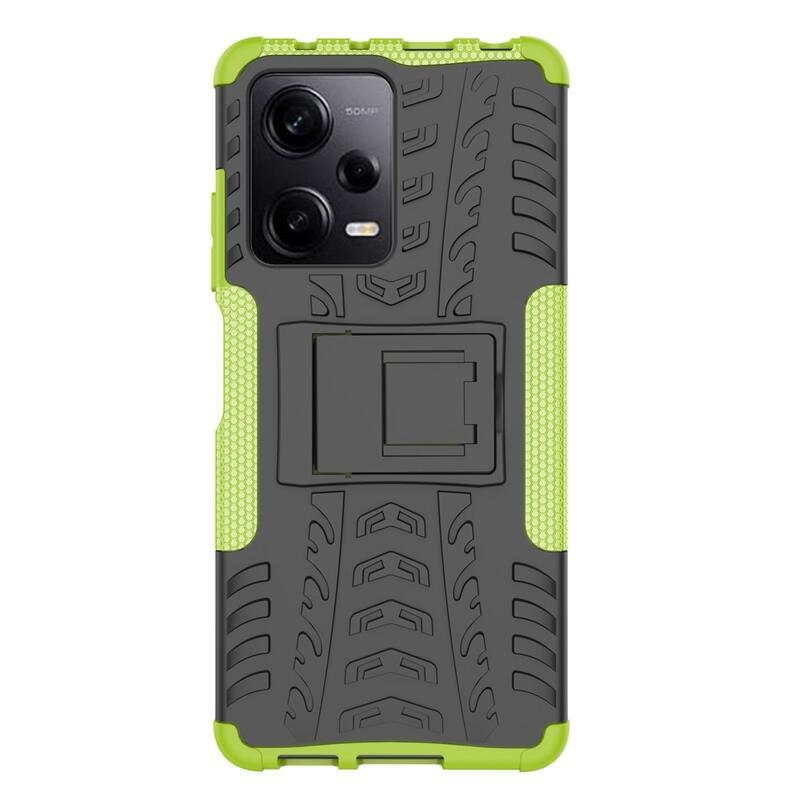 Kick odolný kryt na Xiaomi Redmi Note 12 Pro 5G/Poco X5 Pro 5G - zelený