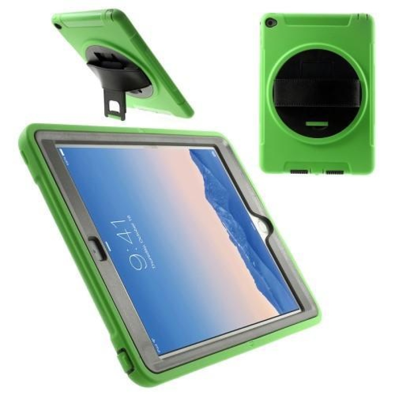 Kick odolný obal se stojánkem na iPad Air 2 - zelený