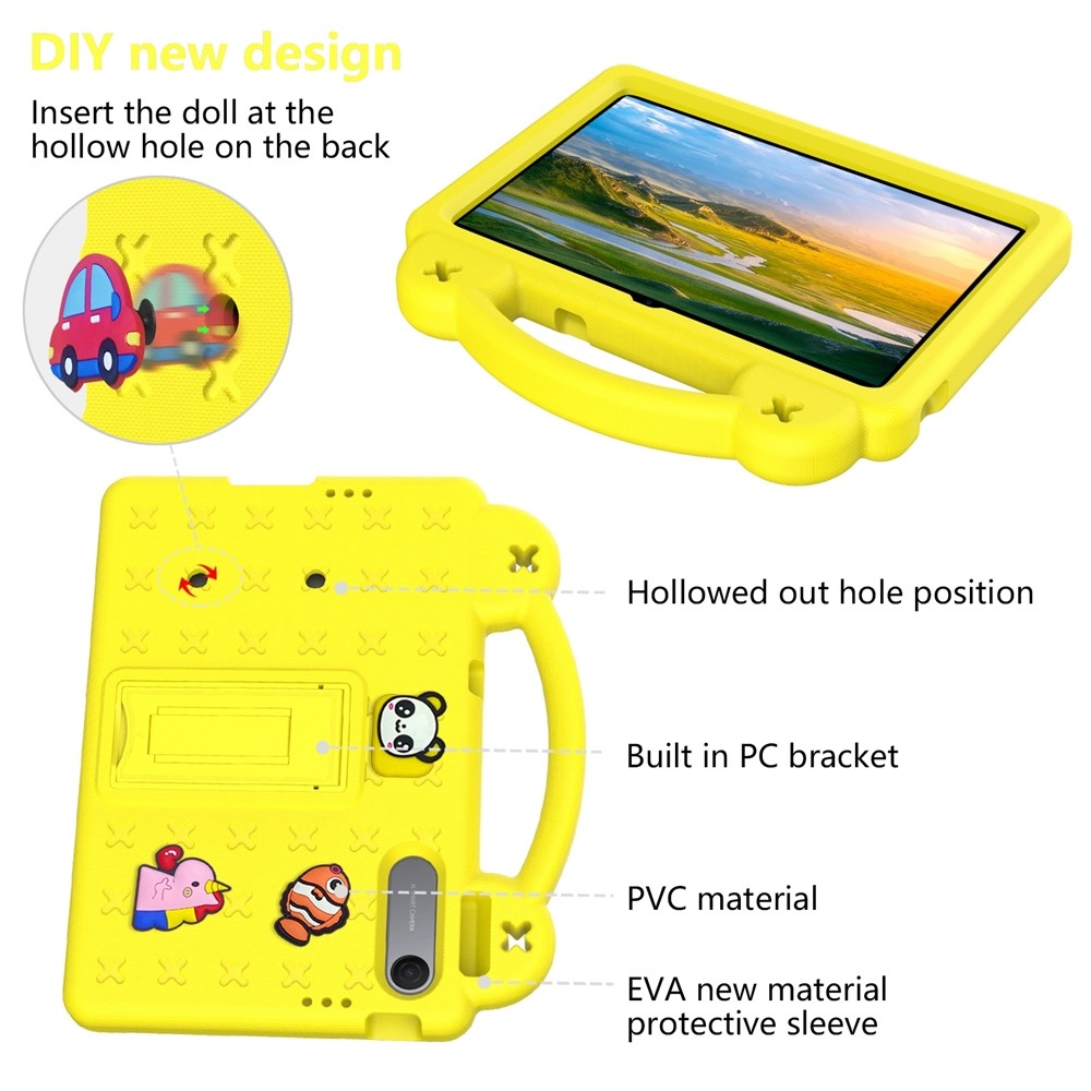 Kids odolný obal na tablet Xiaomi Redmi Pad 2 9.7 - žlutý
