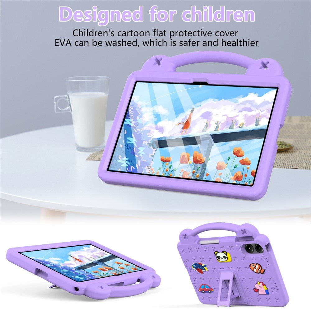 Kids odolný obal na tablet Xiaomi Redmi Pad 2 Pro - fialový