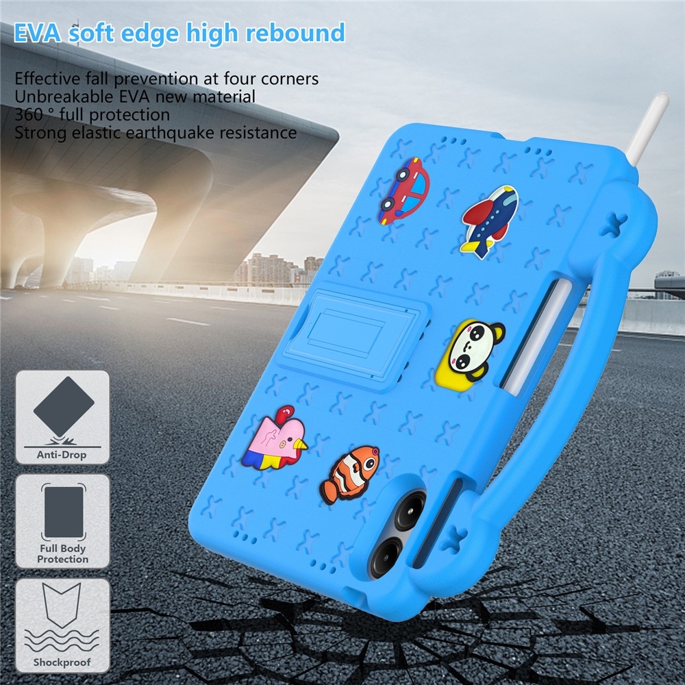 Kids odolný obal na tablet Xiaomi Redmi Pad 2 Pro - světlemodrý