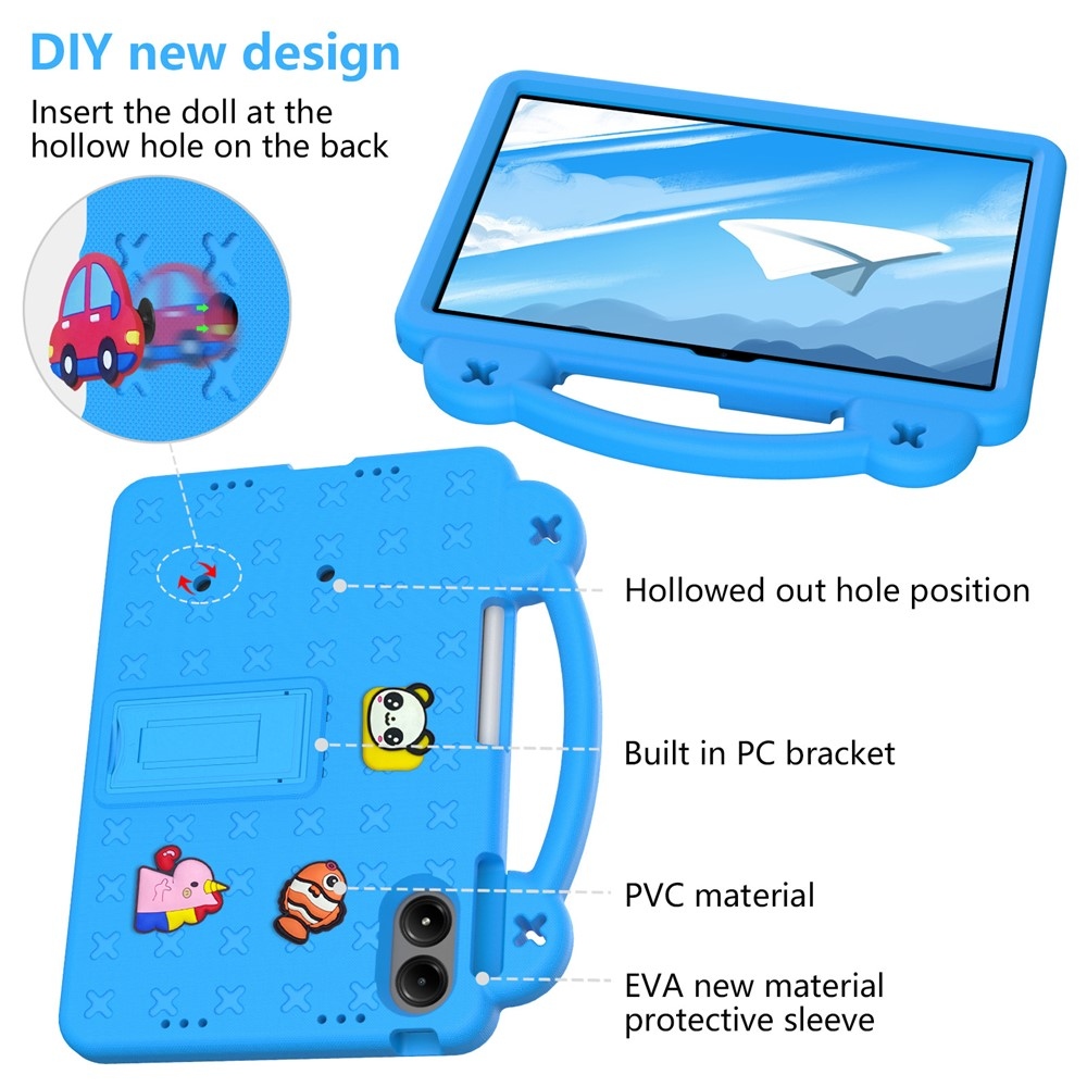 Kids odolný obal na tablet Xiaomi Redmi Pad 2 Pro - světlemodrý