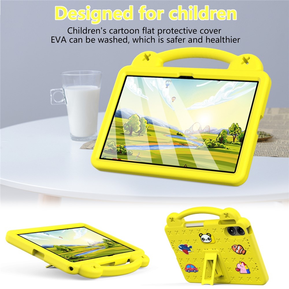 Kids odolný obal na tablet Xiaomi Redmi Pad 2 Pro - žlutý