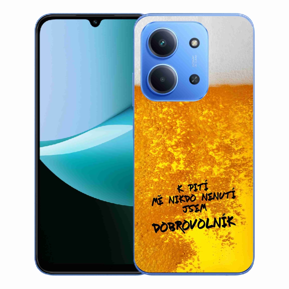 Gelový kryt mmCase na Xiaomi Redmi 15C 4G/5G (173mm) - pivní motiv 4