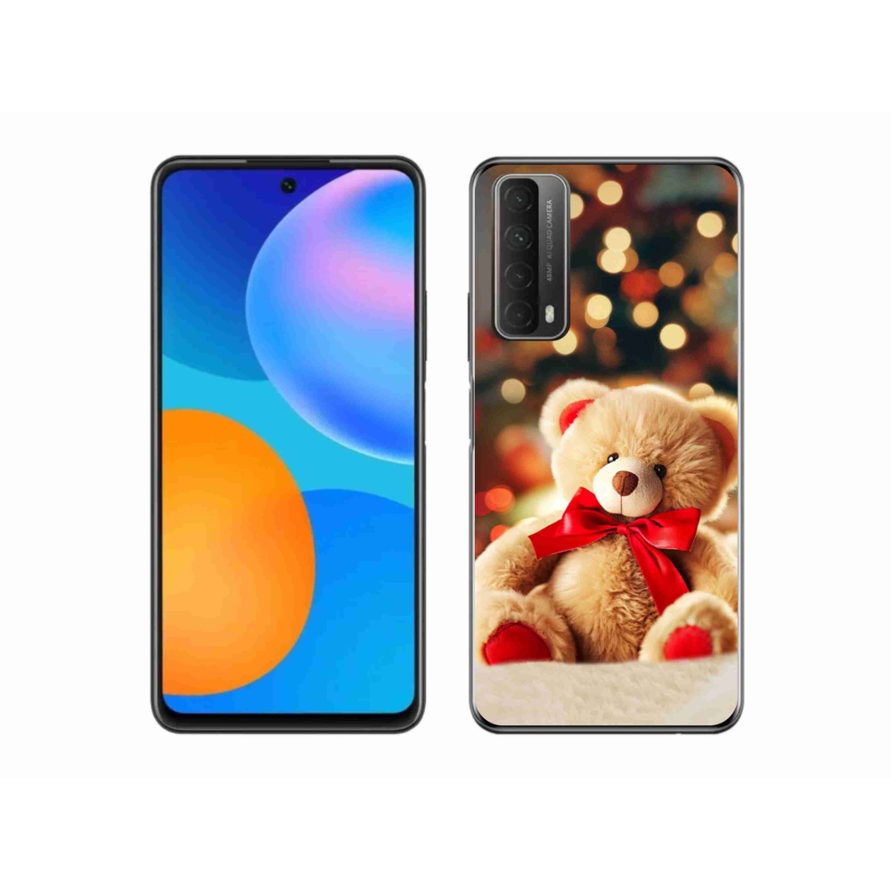 Gelový kryt mmCase na Huawei P Smart (2021) - plyšový medvídek
