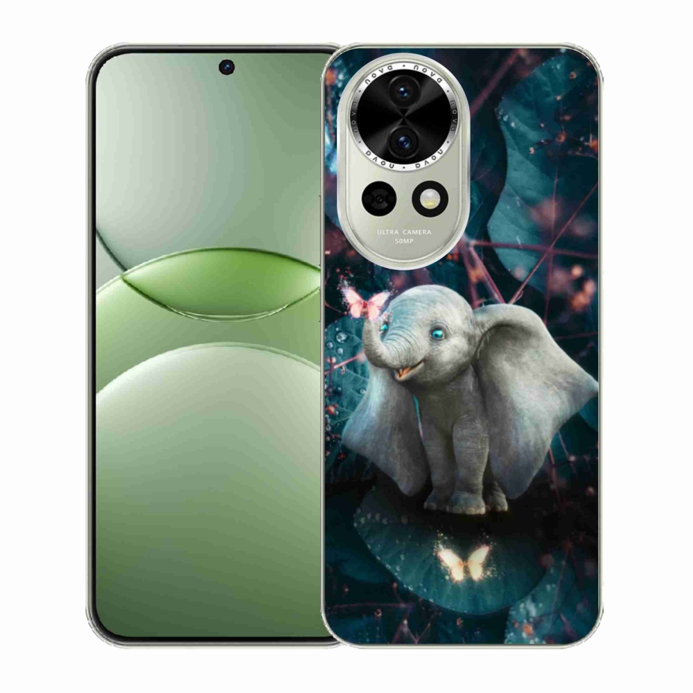 Gelový kryt mmCase na Huawei Nova 13 5G - roztomilý slon