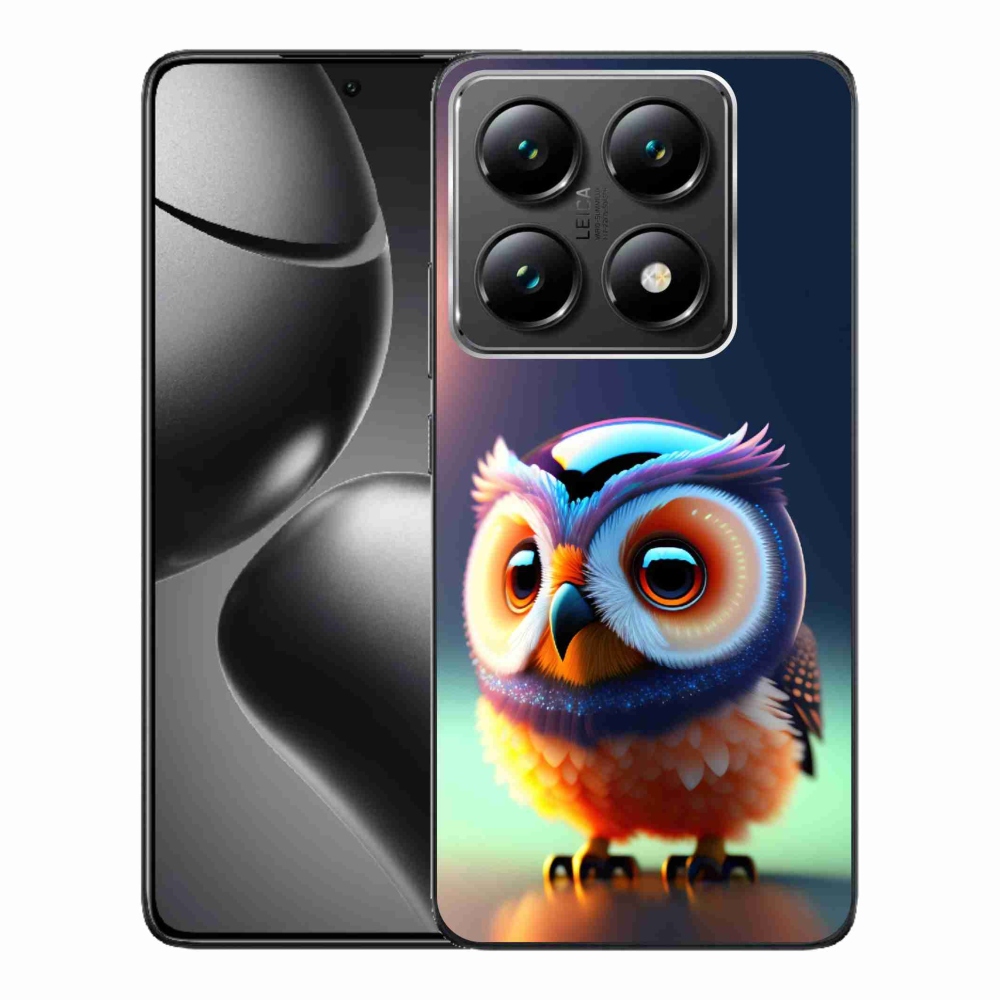 Gelový kryt mmCase na Xiaomi 14T Pro - sovička